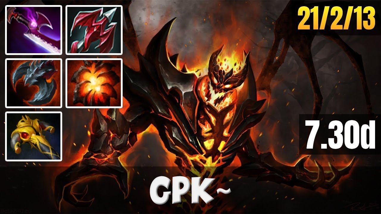 Gpk | Shadow Fiend | Dota 2 Pro Gameplay - Patche 7.30d смотреть онлайн