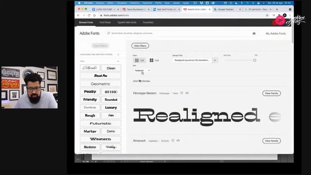 LIVE - Alfabetos e Estilos de Letras смотреть онлайн
