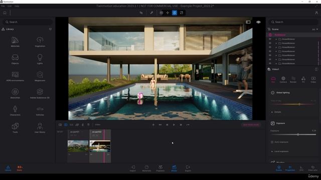 24 -Using the timeline and keyframe animation смотреть онлайн