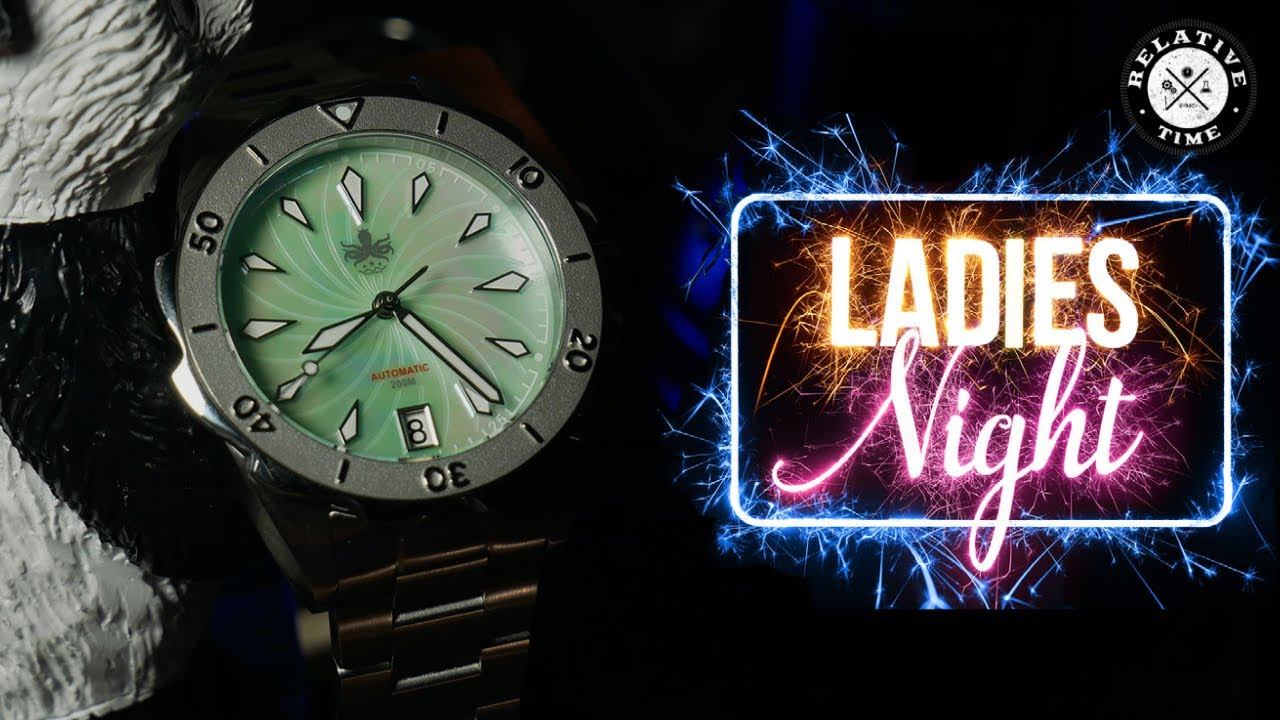The Return of The Sea Nymph! Ladies Phoibos Sean Nymph Review Automatic 2022 Version смотреть онлайн