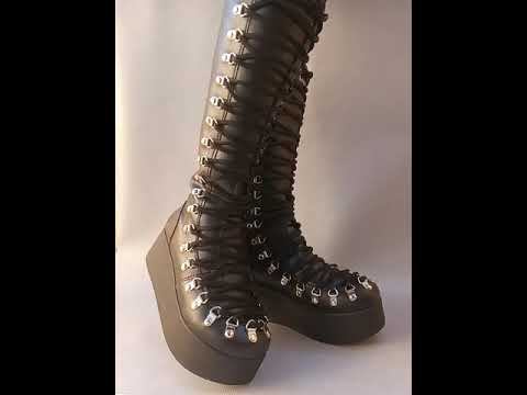 Coturno Marca Arzun / Rock / Gotico / Alternativo