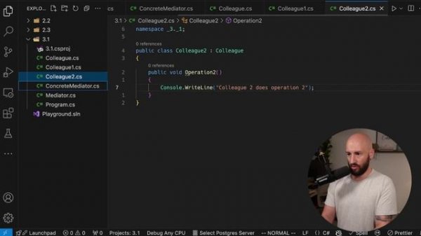 Dometrain - Design Patterns in C# Mediator 2024