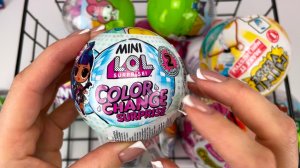 Куколка Лол сюрприз Мини меняющая цвет!  распаковка и обзор LOL Surprise Aqua Change