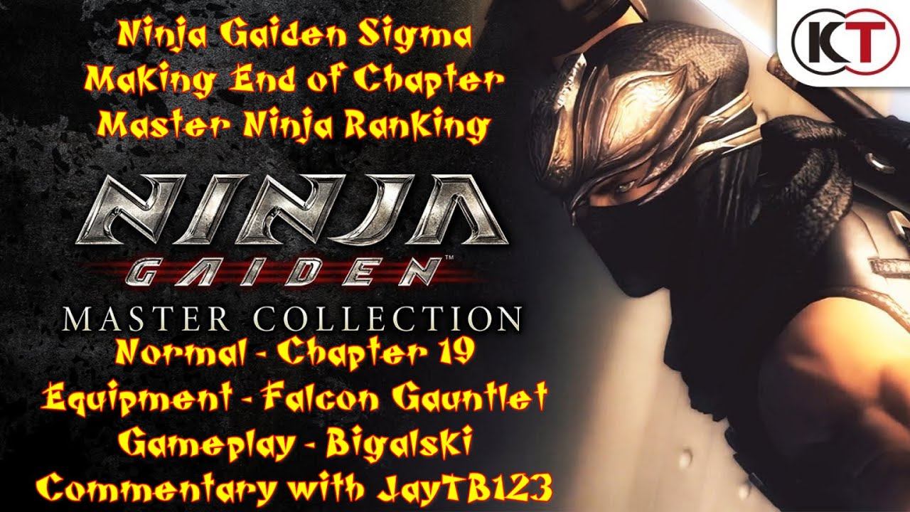 Ninja Gaiden Sigma Master Collection - Getting End of Chapter Master Ninja Ranking - Normal CH19 смотреть онлайн