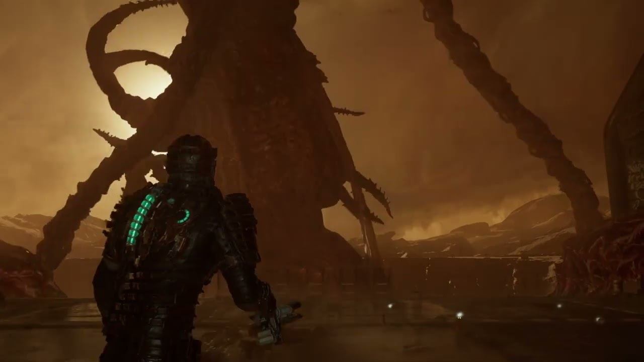Dead Space Remake - Final Boss Fight + Ending смотреть онлайн