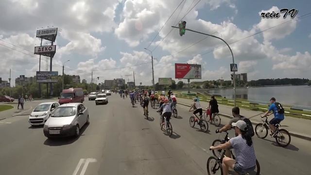 Велодень Хмельницкий 2016 часть2 смотреть онлайн