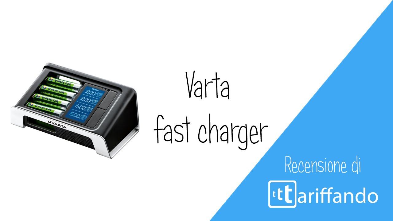 Varta carica batterie fast: la recensione di Tariffando.it смотреть онлайн