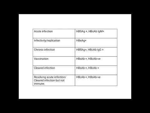Hepatitis B serology смотреть онлайн