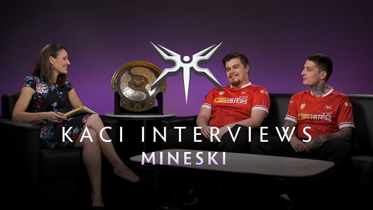 Mineski Interview with Kaci - The International 2019 смотреть онлайн