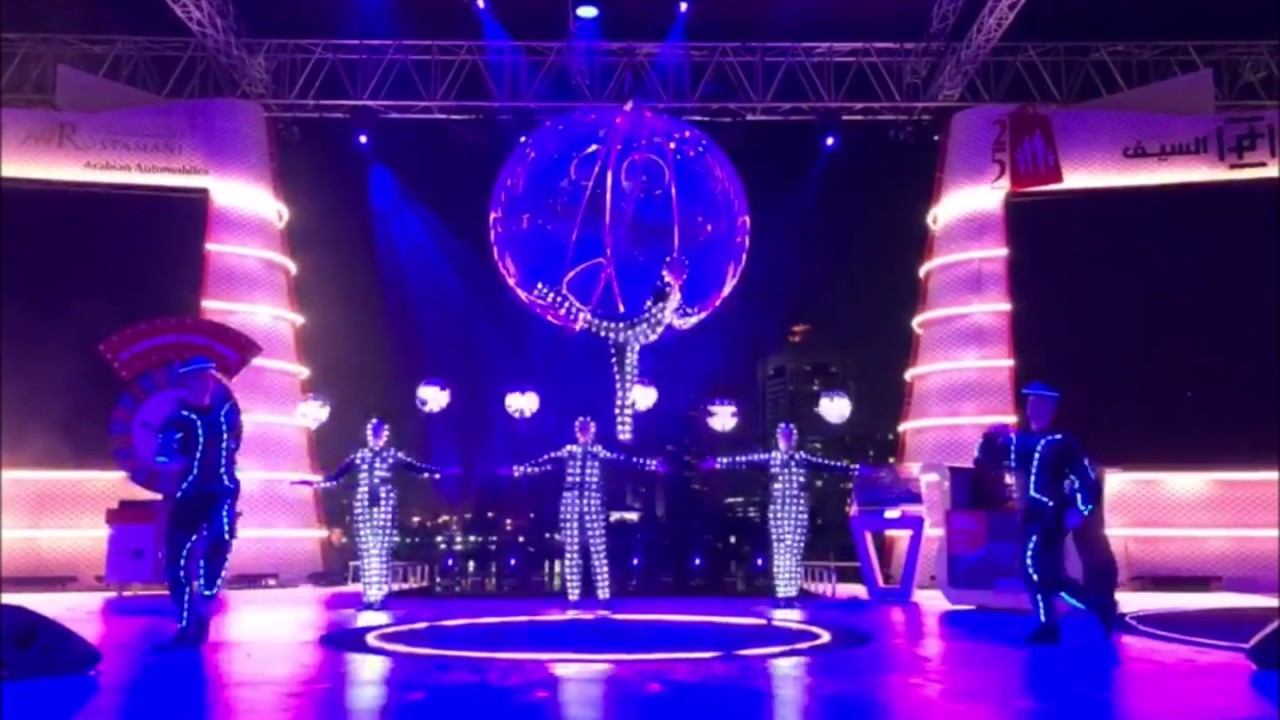 LED Fusion show with Aerial Bubble for Dubai Shopping Festival (DSF) 2020 смотреть онлайн