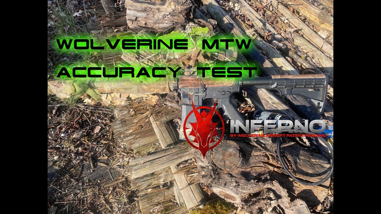 Wolverine MTW Inferno Gen 2 ACCURACY TEST 70m 🔥🔫🔥🔫!!!!!