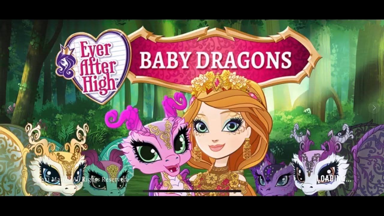 Baby Dragon - Ever After High - gameplay 5 смотреть онлайн