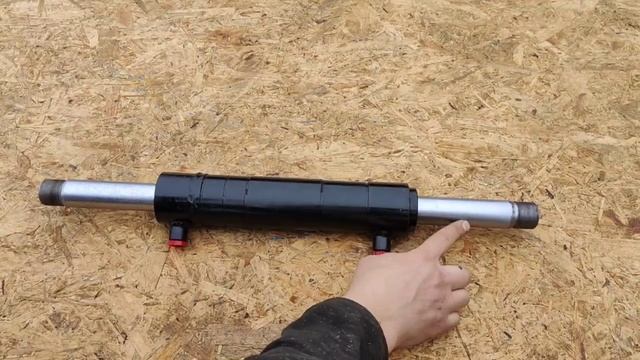 Гидроцилиндр двухсторонний ЛТЗ-60 | Т40М1-3429005 смотреть онлайн