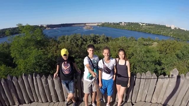 о.Хортица, Запорожская Сечь.06.06.2015 смотреть онлайн