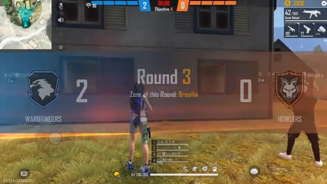 Free Fire Love song by teammate at background - Bot - Gaming смотреть онлайн
