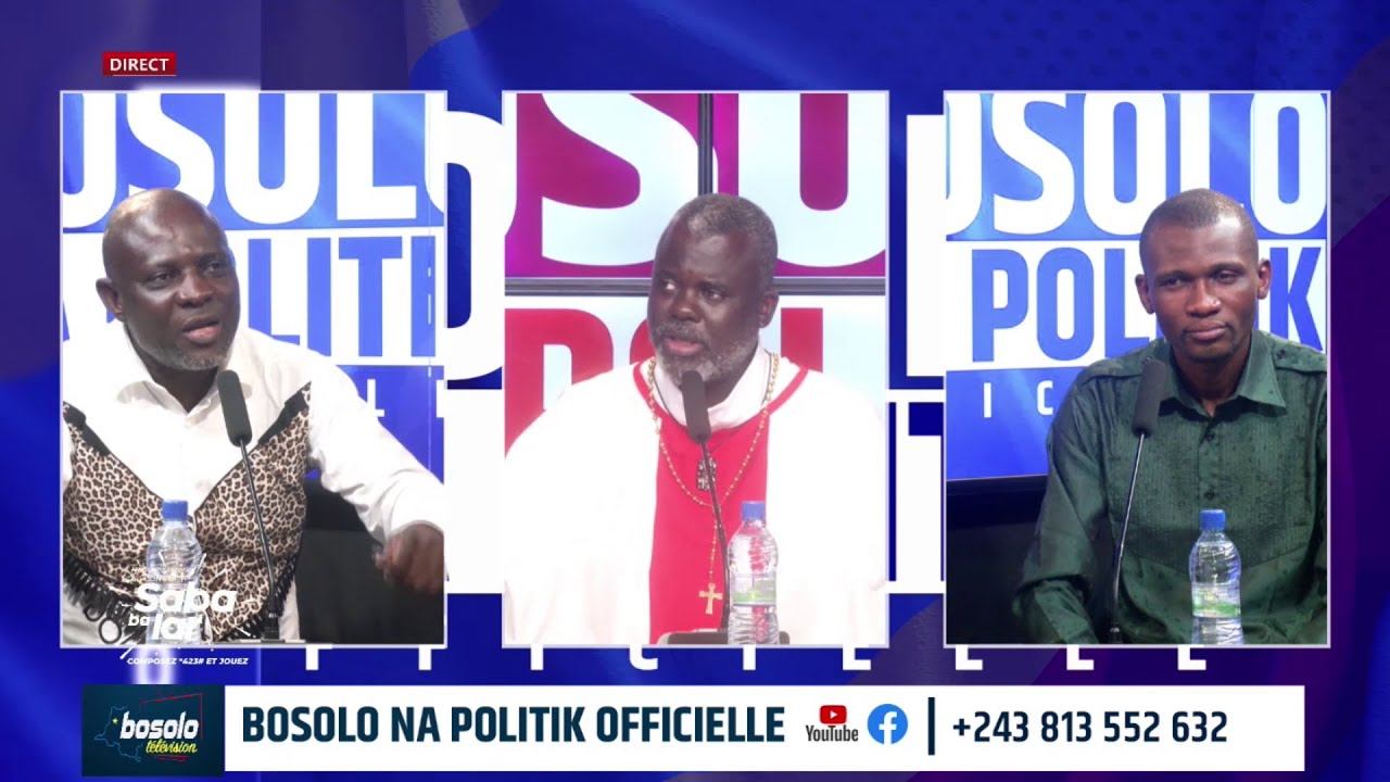 BOSOLO NA POLITIK OFFICIELLE | 08 MARS | KINSHASA FACE A SES DÉFIS, UN BON LEADERSHIP S'IMPOSE смотреть онлайн