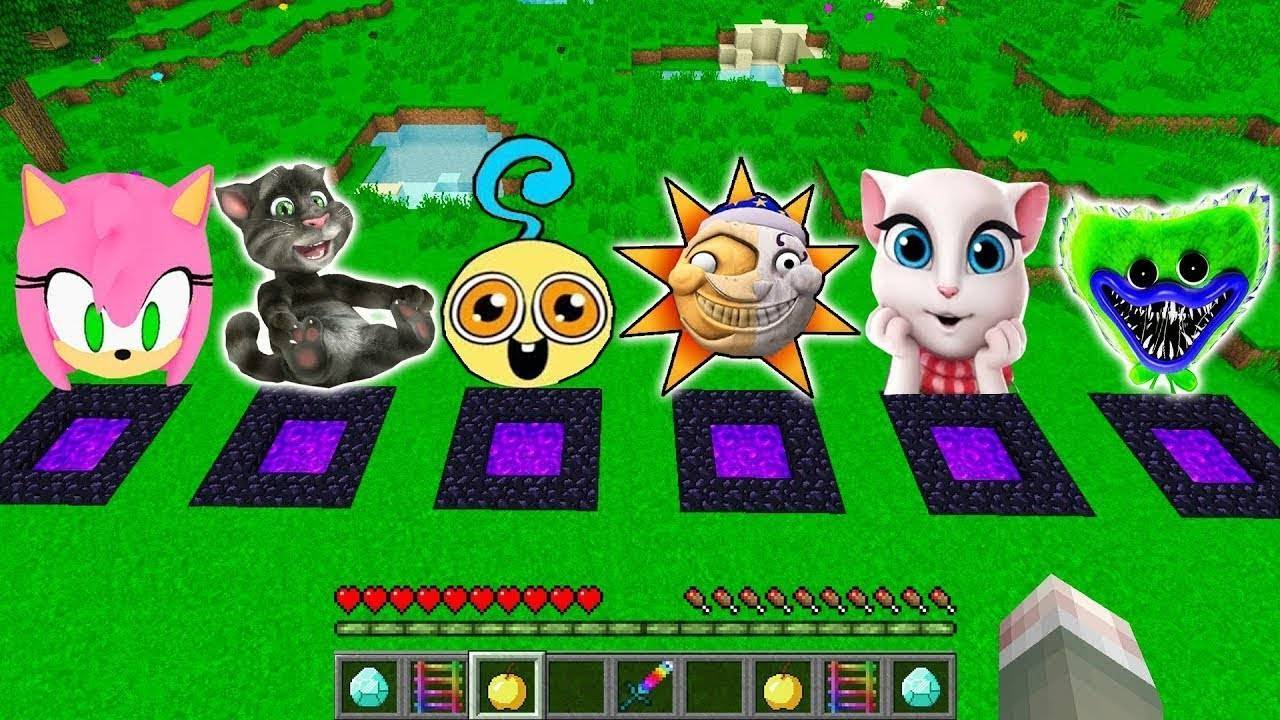 ВЫБЕРИ НЕОБЫЧНЫЙ ПОРТАЛ В МАЙНКРАФТ смотреть онлайн