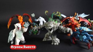 Играем в игрушки вместе ! Крутые фигурки !