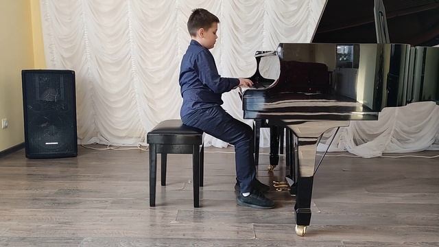 Молодцов Арсений, 9 лет. Д.Кабалевский " Кавалерийская" смотреть онлайн