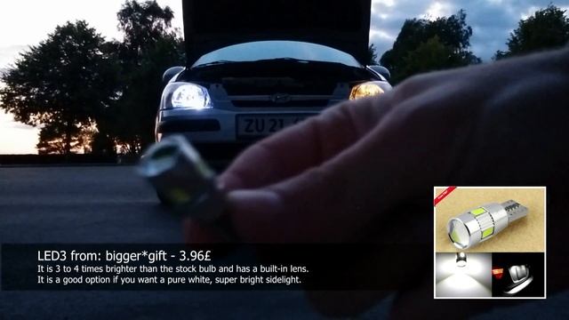 Cheap sidelight LED bulbs comparison смотреть онлайн