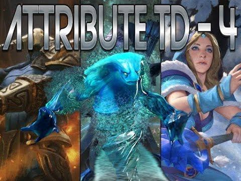 Dota 2 Arcade - Attribute TD - 4 - Round 53 Baby! смотреть онлайн