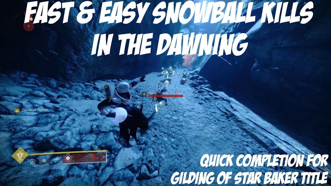 Fast & Easy Snowball Kills Farm - Dawning Gild & Winter Night Quest [Destiny 2] [Season of the Wish смотреть онлайн