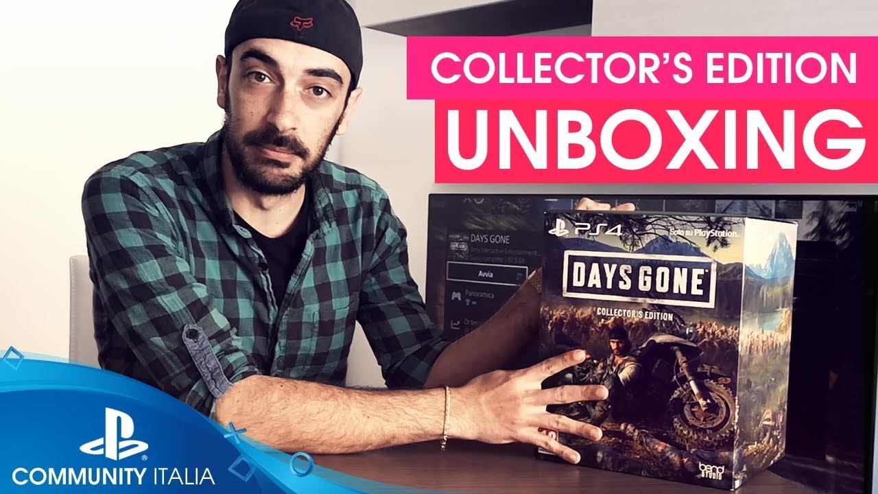 DAYS GONE COLLECTOR'S EDITION | COMMUNITY UNBOXING смотреть онлайн
