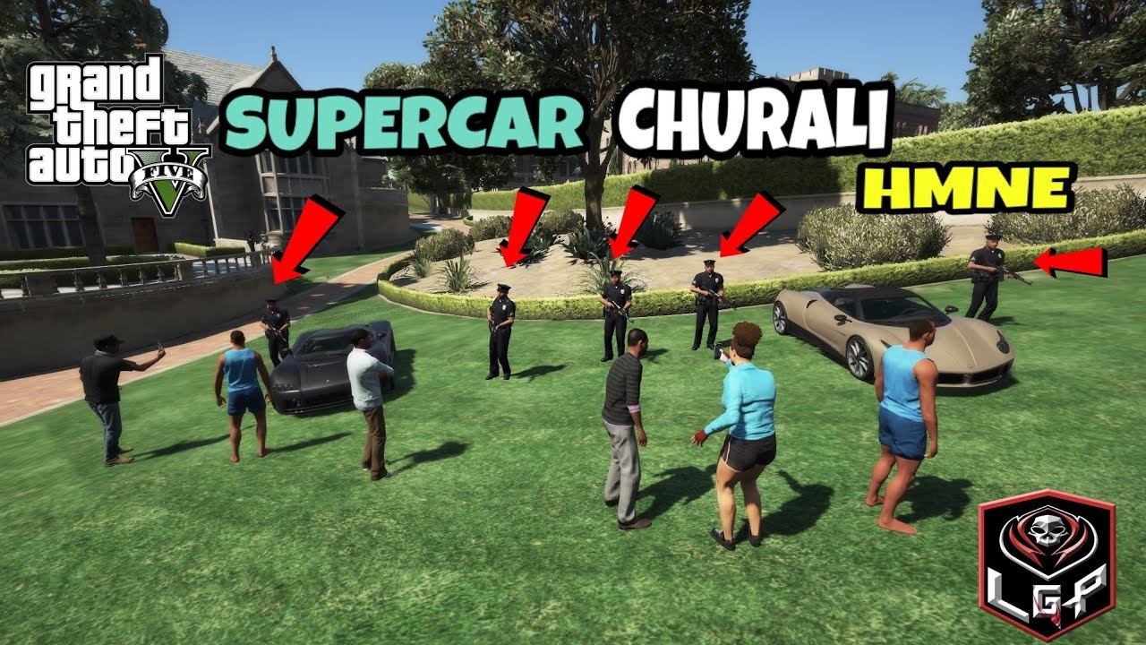GTA 5 : SUPERCAR CHURALI HMNE - GTA V GAMEPLAY смотреть онлайн