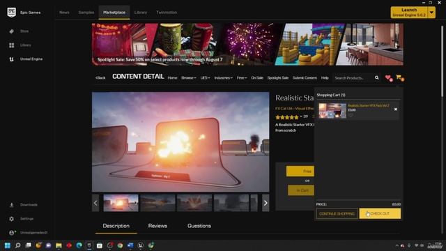 TDS 22. Unreal Engine Marketplace смотреть онлайн