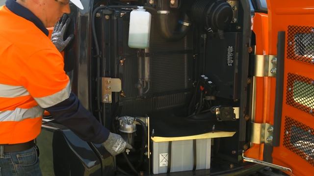 Hitachi ZX-5 Mini Excavator: Simplified Maintenance смотреть онлайн