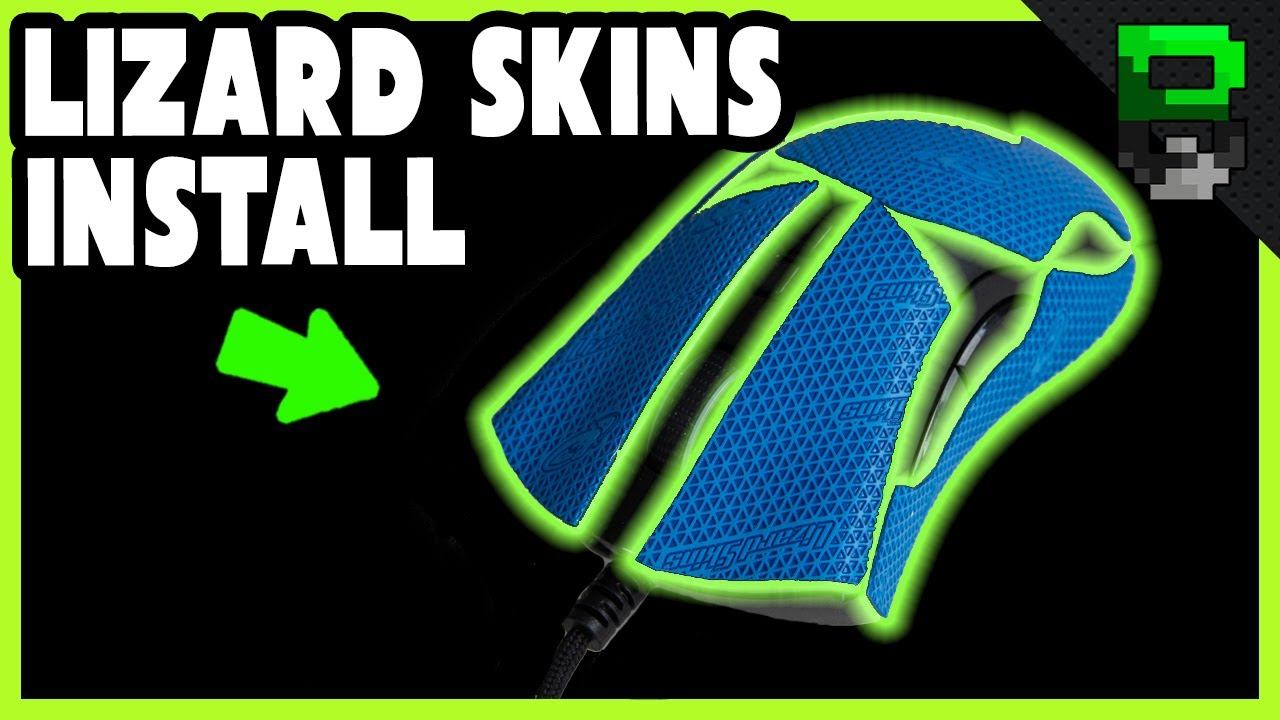 Razer Deathadder v2 Grip Tape Lizard Skins Install DSP Sheet смотреть онлайн