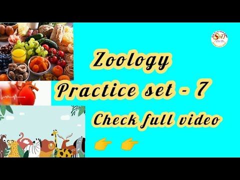 Practice Set - 7 || Zoology questions and answers discussion || смотреть онлайн