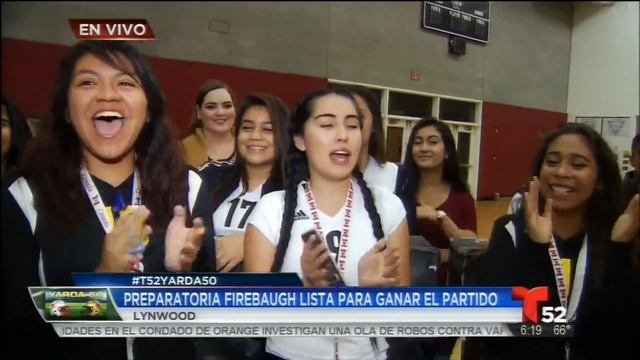 Telemundo 52 'Yarda 50' segment at Firebaugh High Pt. 3 смотреть онлайн