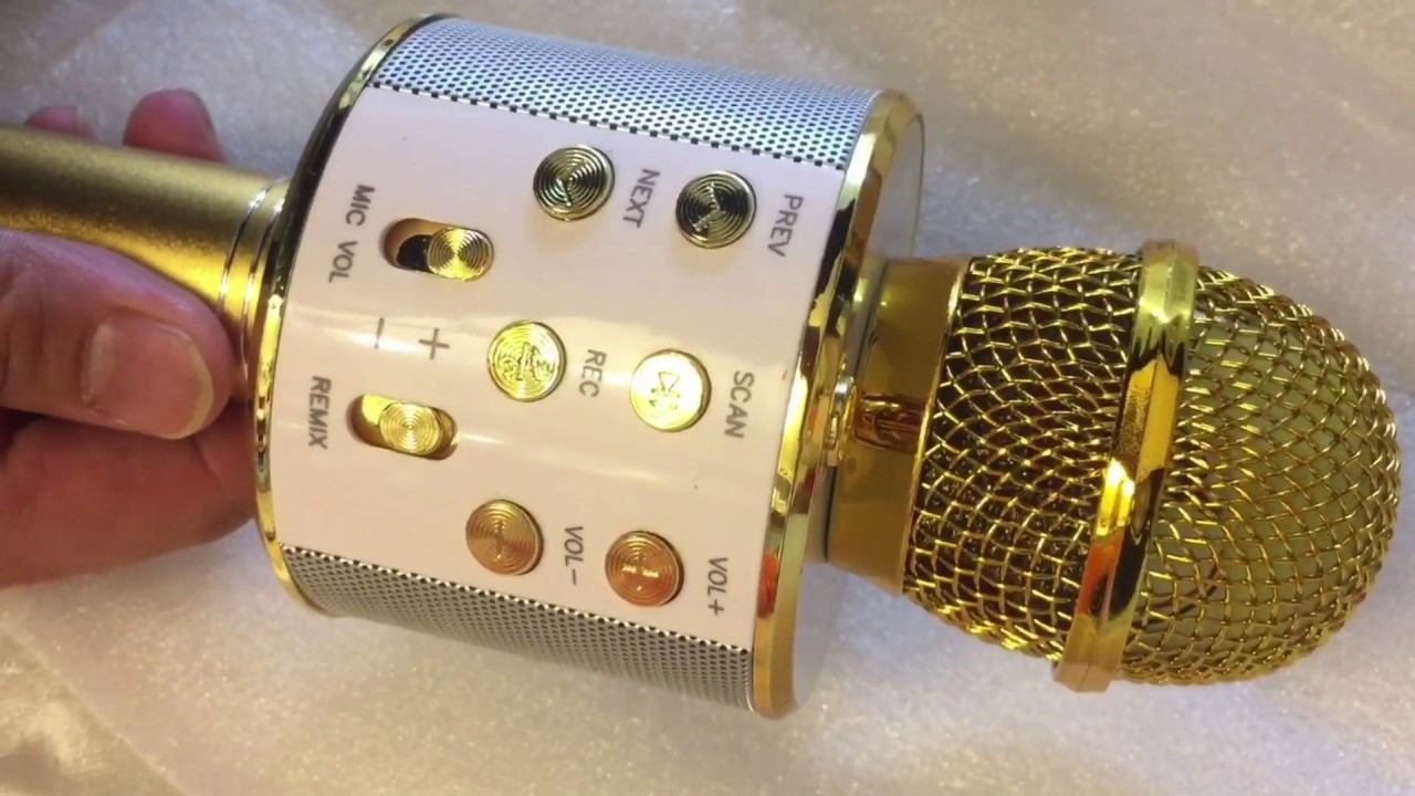 Wireless Karaoke Microphone Unboxing смотреть онлайн
