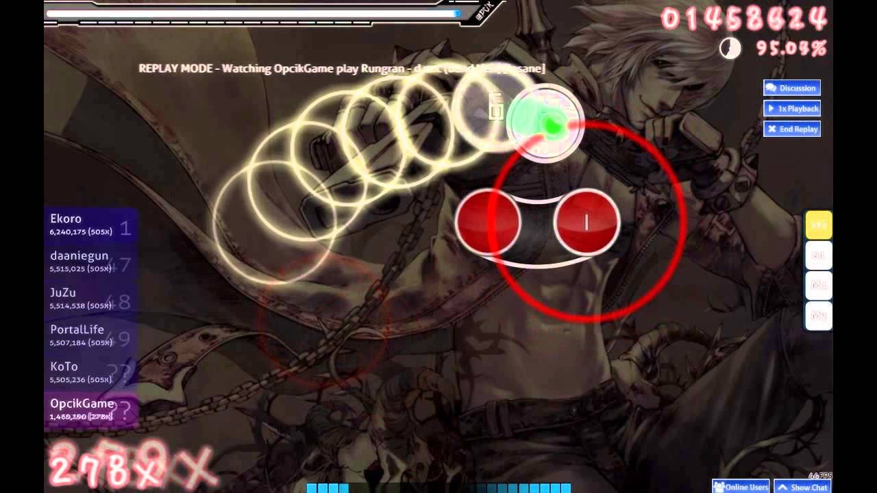 [osu!]Rungran - d.m.c (Band Ver.) [Insane] - Back to Skill ? :P I'm Fabulous смотреть онлайн