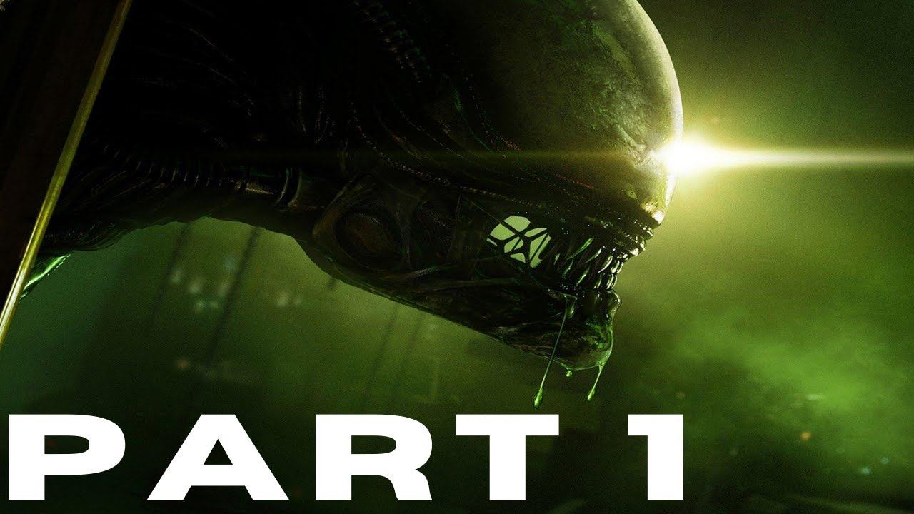 Alien Isolation Walkthrough Part 1 - Amanda Ripley смотреть онлайн