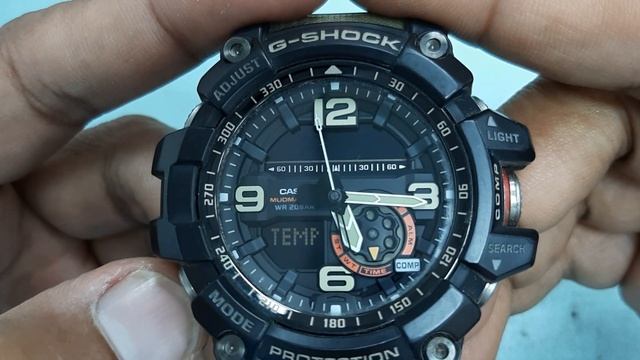 Temperature Sensor Calibration and Display Units Change a G-SHOCK GG-1000 Mudmaster | SolimBD смотреть онлайн