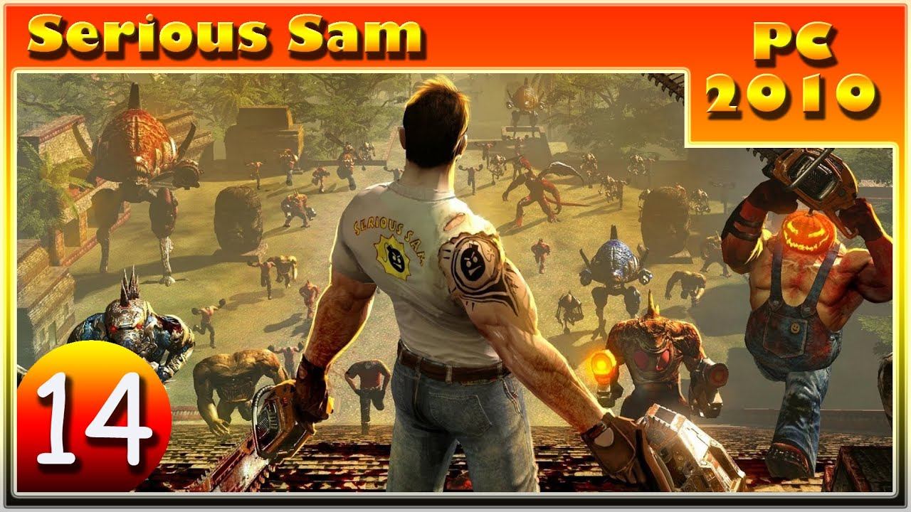 [ПРОХОЖДЕНИЕ] - Serious Sam HD: The First Encounter - 14/17 - Неопознанный космический объект смотреть онлайн