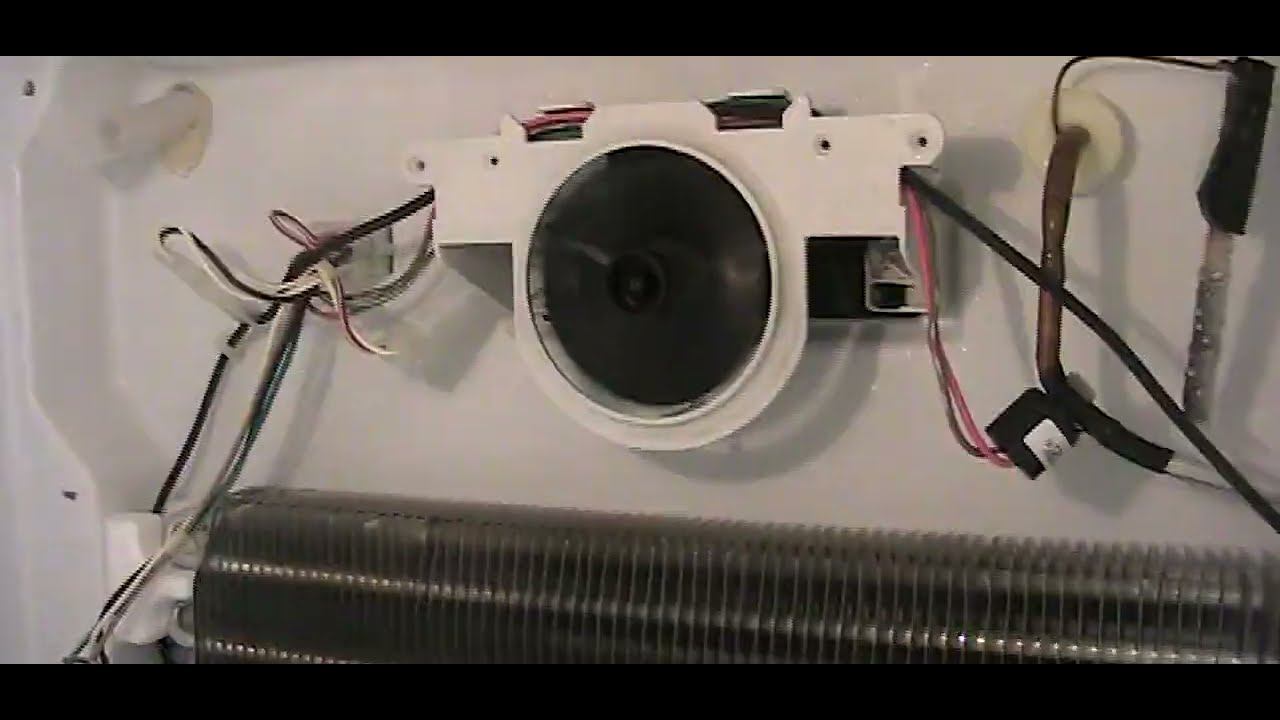 Freezer Cold but Not Fridge - Refrigerator Fan Motor Whirlpool Kenmore WP2315539 W10438708 2219689 смотреть онлайн