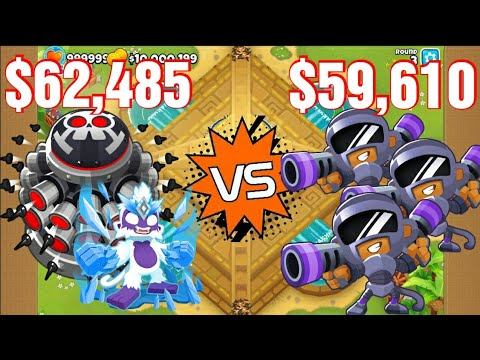 BTD6 Tackzone & Super Brittle VS Three Robo Plasma Monkeys Test смотреть онлайн