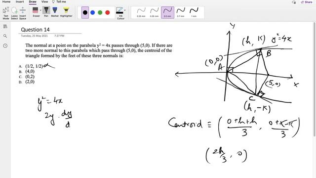 TS EAMCET Parabola, Ellipse & Hyperbola September 10, 2020 Shift 1 - Solution in English смотреть онлайн