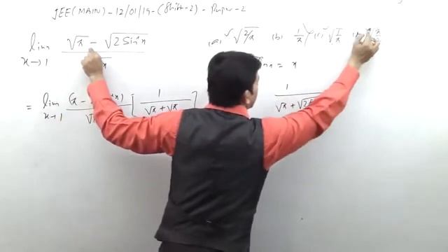 (lim@x→-1) (√π-√(2〖sin〗^(-1) x))/√(1-x) is equal to смотреть онлайн