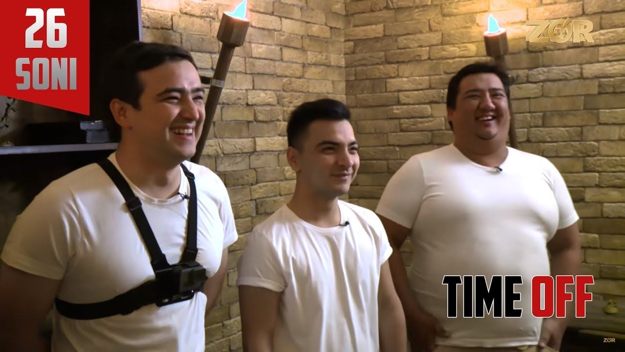Time OFF 26-soni - Otabek Mirzaholov, Doniyor Hafizov, Bobur Pirmatov (17.10.2017) смотреть онлайн