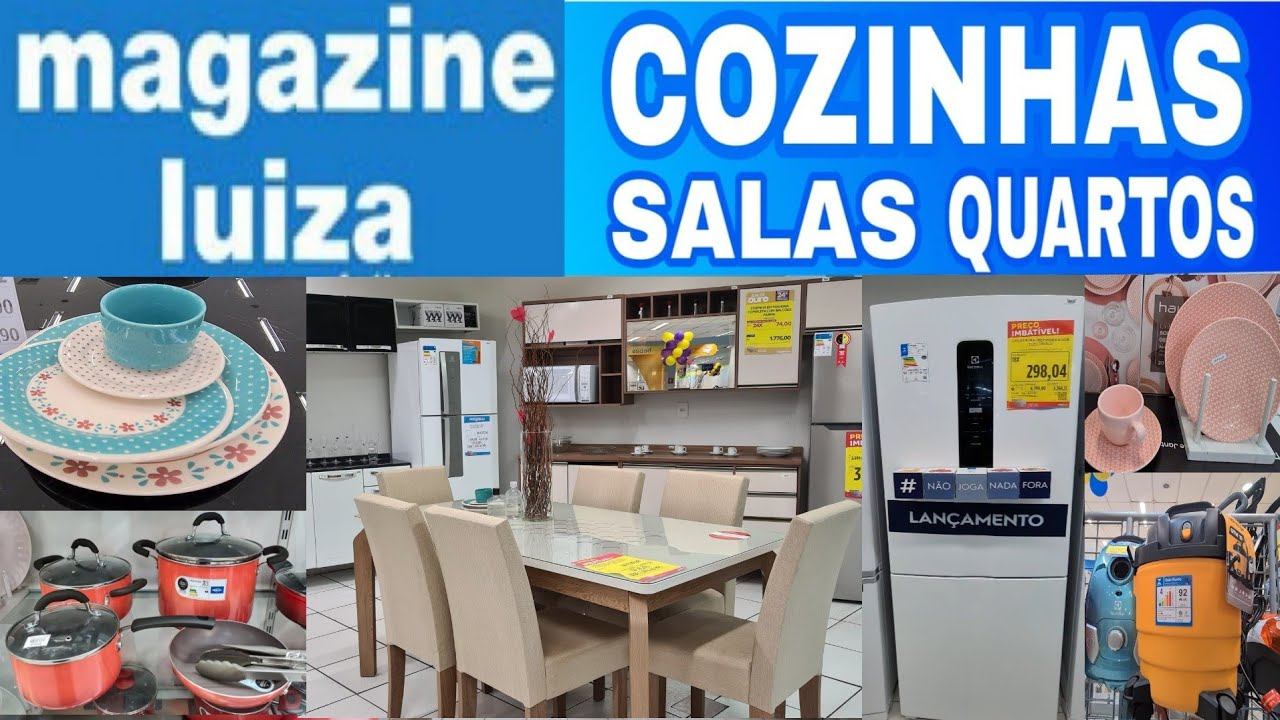 MAGAZINE LUIZA - ACHADOS EM OFERTAS PARA O LAR - PROMOÇÃO SOFÁS COZINHAS e DESCONTOS MAGAZINE Luiza смотреть онлайн
