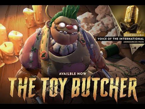 Pudge Persona - The Toy Butcher (TI10 Battlepass Review) смотреть онлайн
