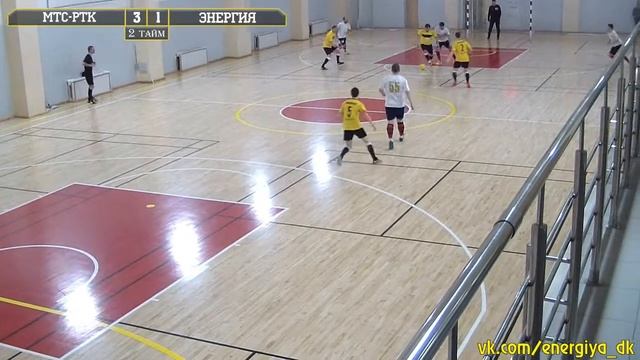 Вторая лига. 13 тур. "МТС-РТК" - "Энергия" (Запись матча) смотреть онлайн