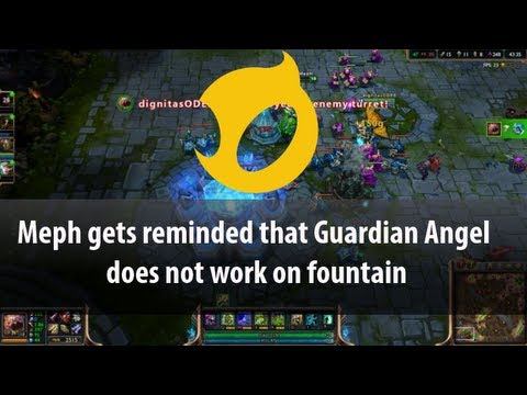 MepH gets reminded that Guardian Angel does not work on fountain смотреть онлайн