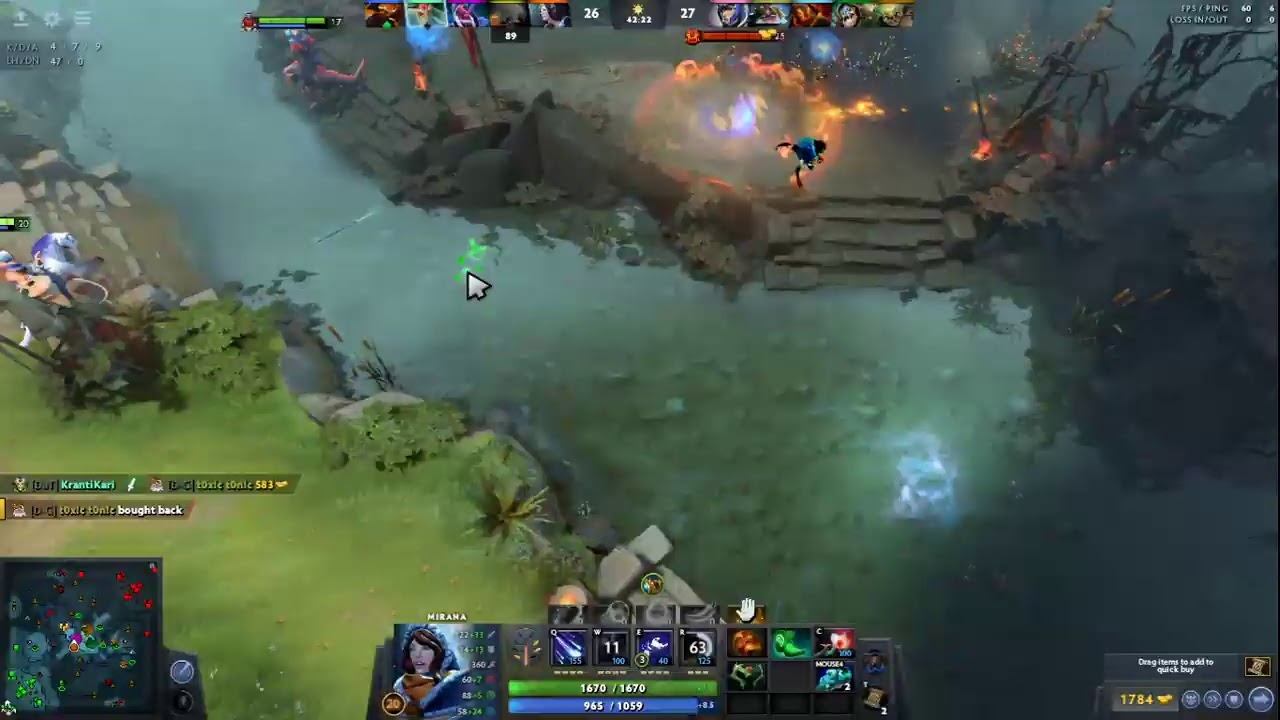 Dota 2 Mirana soft support (lose) смотреть онлайн