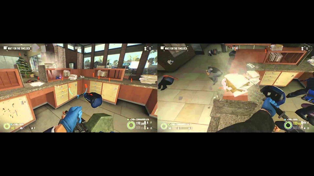 Payday 2: GO Bank, 2-Player Stealth (Split-View!), DW, EBAATL, NDC, NA [Patch 27.1] смотреть онлайн