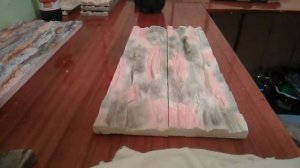 Как  покрасить гипсовую плитку,камень  простой способ.покраска Аэрографом  в домашних условиях Сла-ц